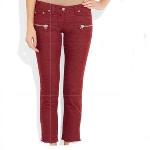 Isabel Marant corduroy cropped pant